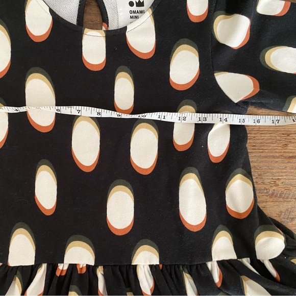 Omami Mini drop waist long sleeve terry dress size 8 - Picture 8 of 8